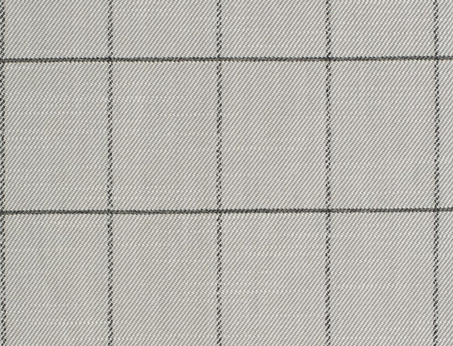 Fox Linton Padstow Check Silver Bark Fabric Sample FL010056004