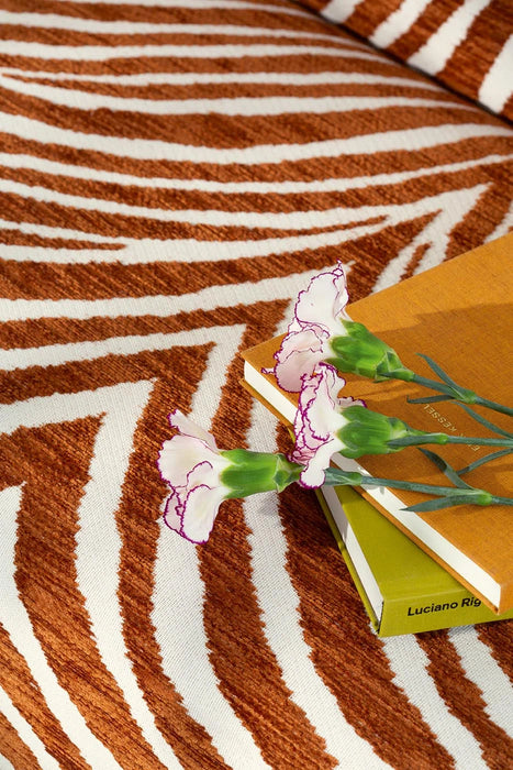 Le Manach Zebre Outdoor Cannelle Fabric L4001001