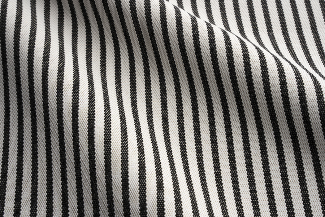 Perennials Jake Stripe Black Tie Fabric 800-10