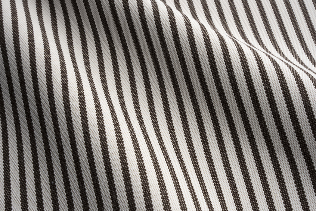 Perennials Jake Stripe Chocolate Fabric 800-11