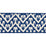 Schumacher Tivoli Tape Blue Trim 80011