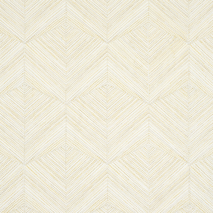 Schumacher Heceta Embroidery Citron Fabric Sample 80030