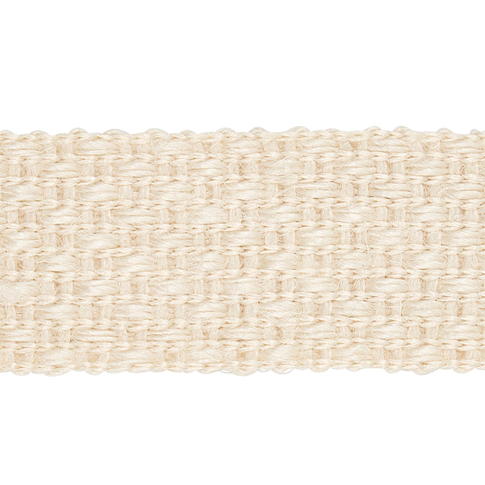 Schumacher Duval Jute Tape Ivory Trim 80070