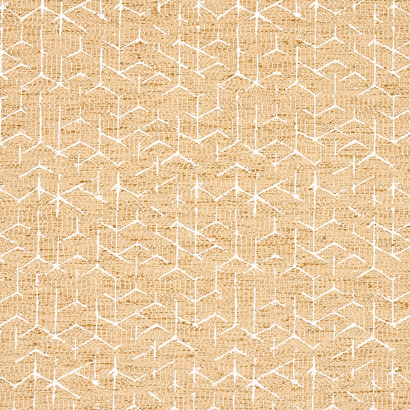 Schumacher Coleridge Jacquard Camel Fabric Sample 80122
