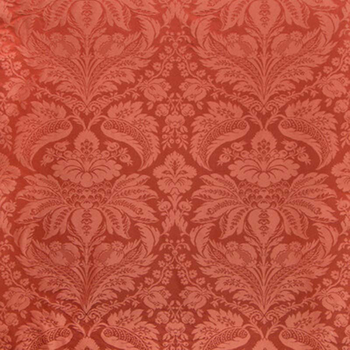 Brunschwig & Fils Damask Pierre Pepper Red Fabric Sample 8013188.119.0