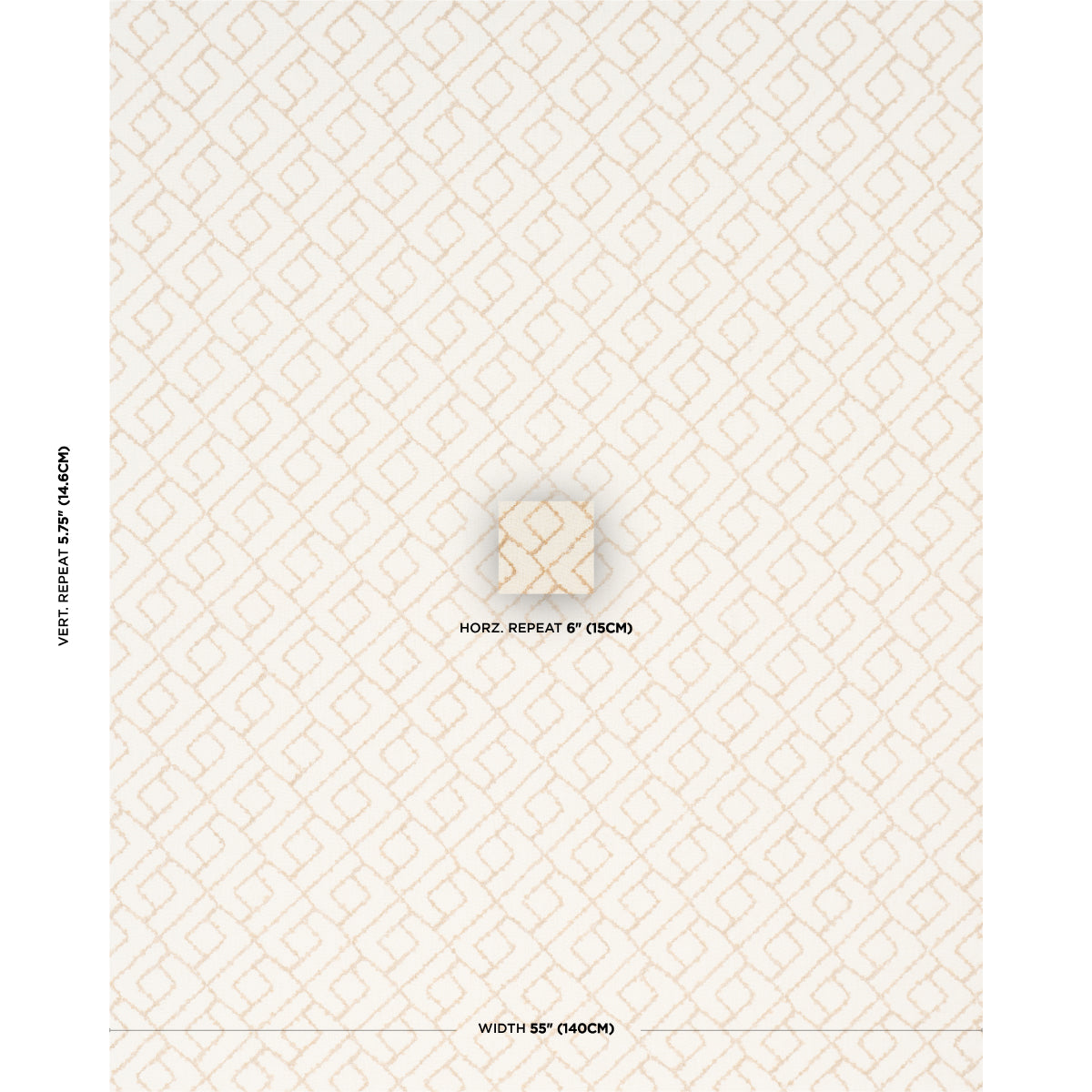 Schumacher Durant Embroidery Ochre Fabric Schumacher 80132