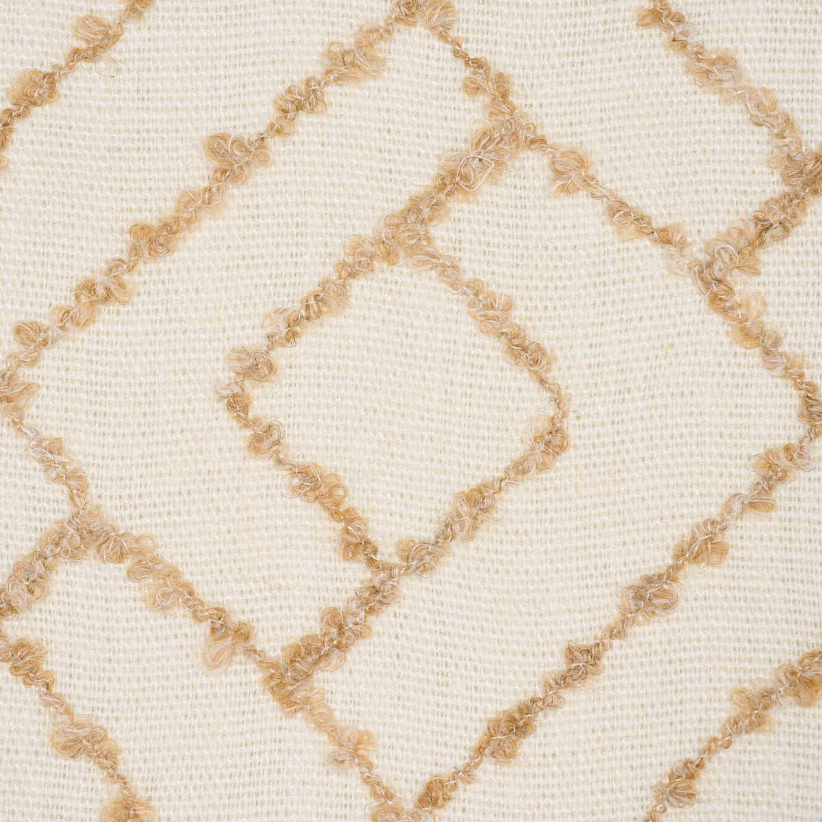 Schumacher Linen Gesso Vinyl Flax Wallpaper Schumacher 5017283
