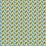 Brunschwig & Fils New Briquetage Aqua/Lime Fabric Sample 8015112.513.0
