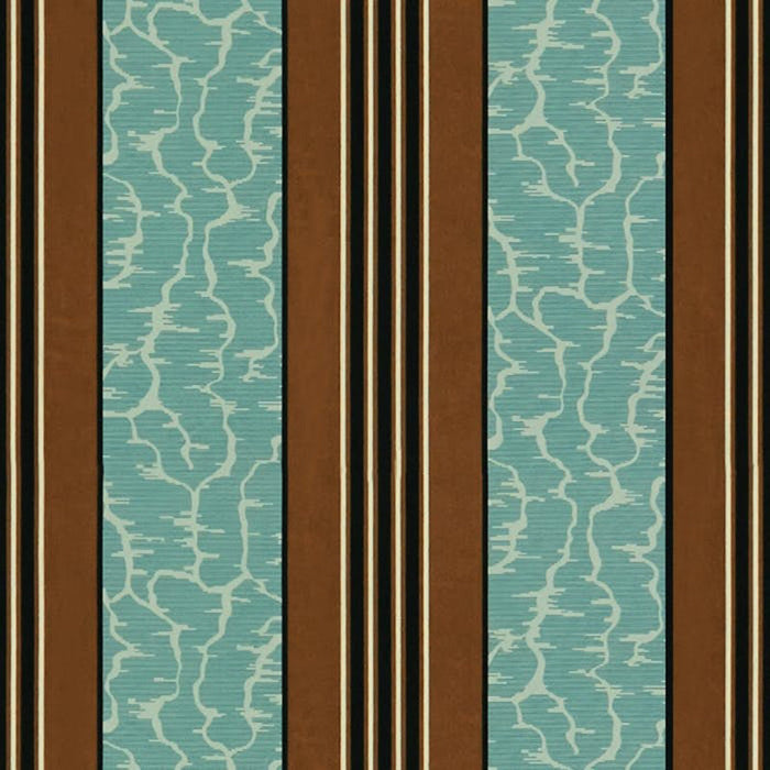 Brunschwig & Fils Castiglione Turquoise Fabric Sample 8015136.635.0