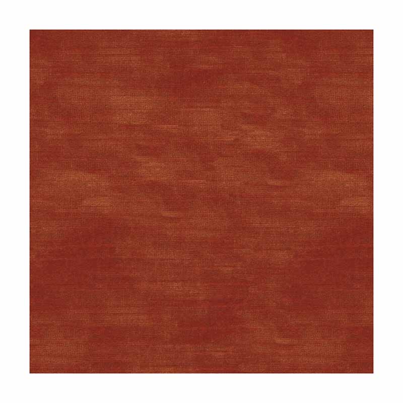 Brunschwig & Fils Lazare Velvet Paprika Fabric Sample 8016103.12.0