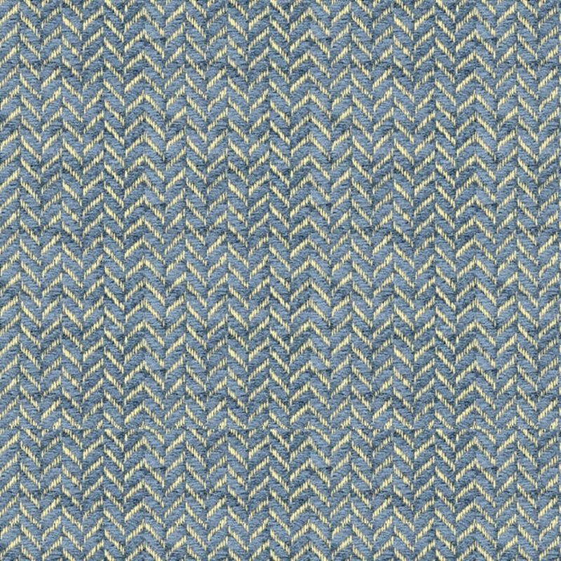 Brunschwig & Fils Mottaret Chenille Blue Fabric Sample 8016111.5.0