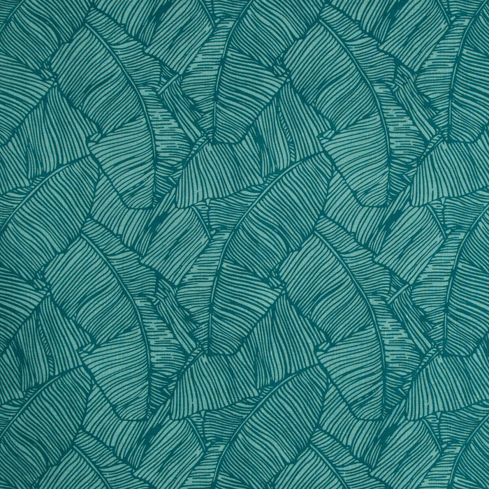 Brunschwig & Fils Les Palmiers Print Teal Fabric Sample 8017134.13.0