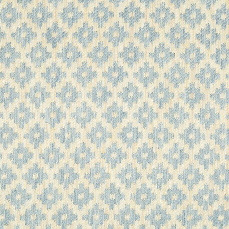 Brunschwig & Fils Baronet Strie Sky Fabric Sample 8017142.15.0