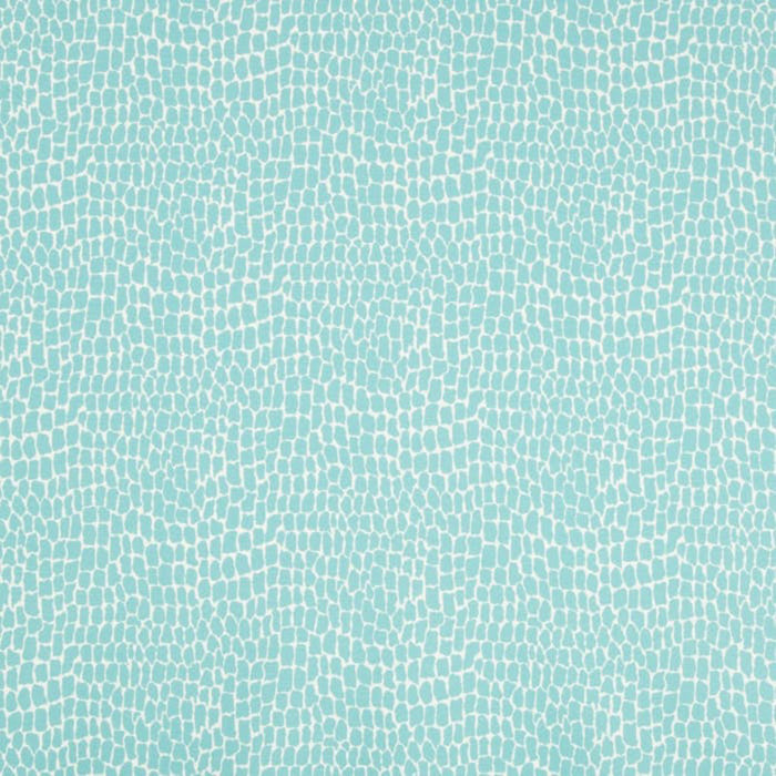Brunschwig & Fils Nile Print Aqua Fabric Sample 8017154.13.0