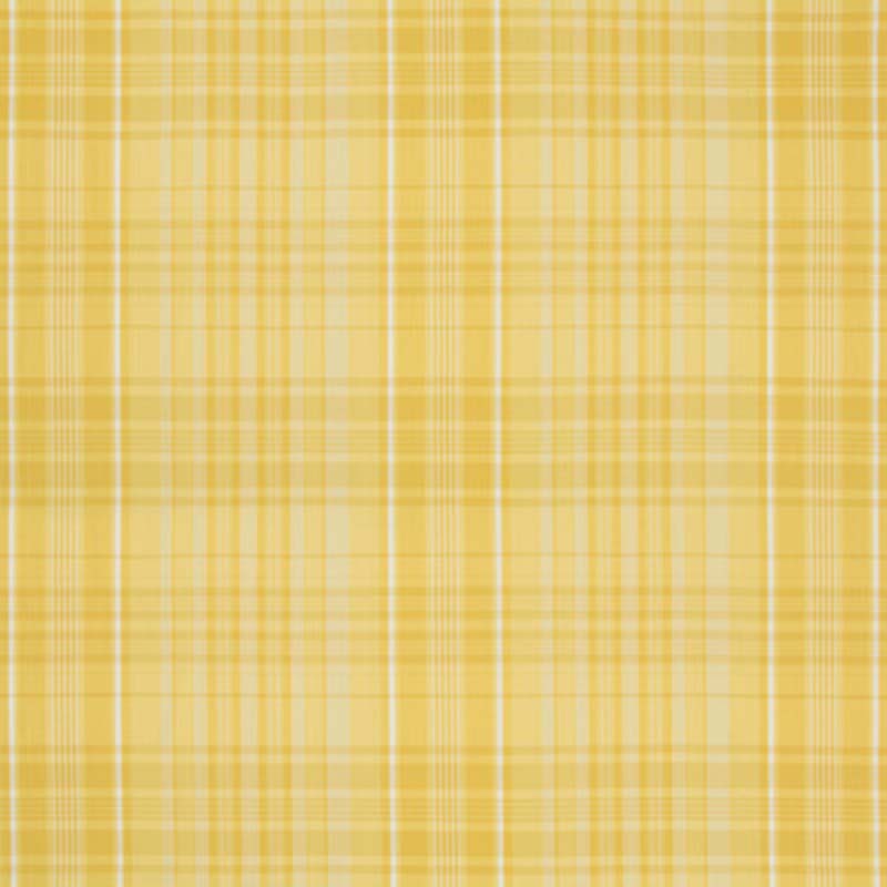 Brunschwig & Fils Guernsey Check Yellow Fabric Sample 8019101.40.0