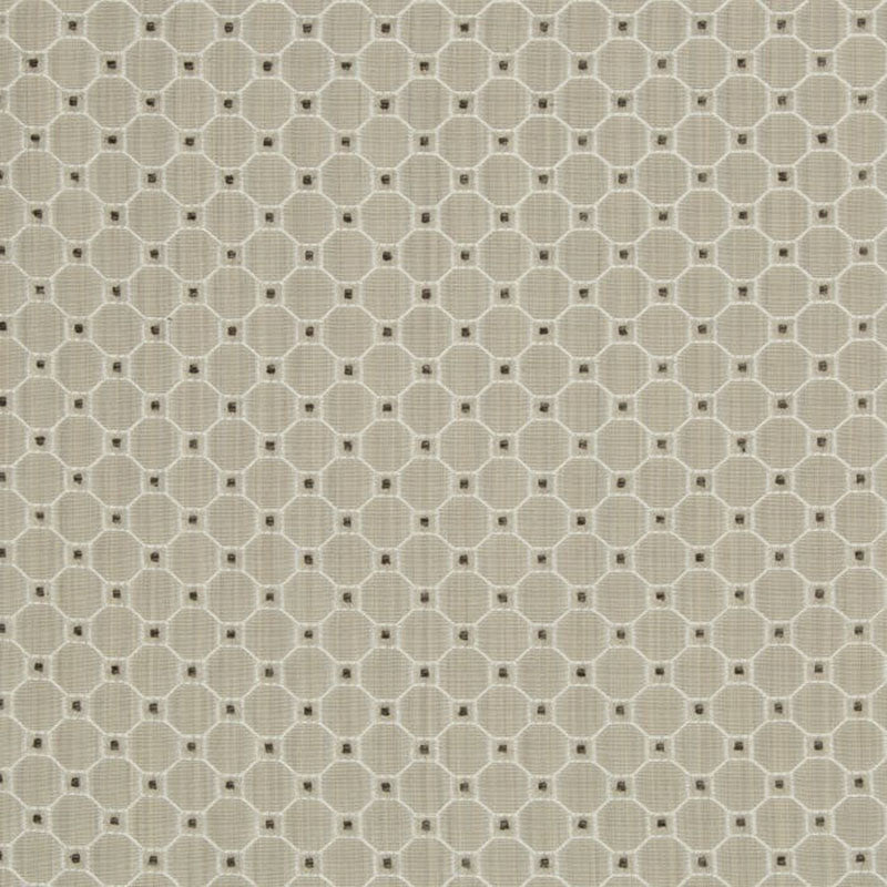 Brunschwig & Fils Tanneurs Woven Grey Fabric Sample 8019123.11.0