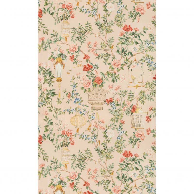 Brunschwig & Fils Jardin Fleuri Print Petal Fabric Sample 8019137.177.0
