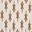 Schumacher Baracoa Embroidery Brown Fabric 80201