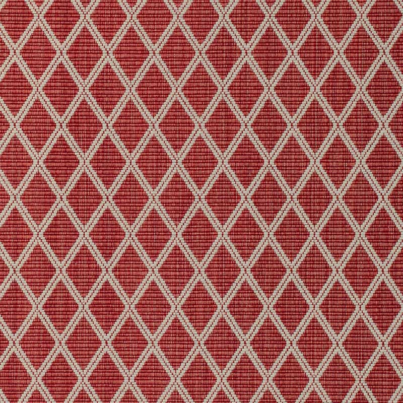 Brunschwig & Fils Cancale Woven Red Fabric Sample 8020109.19.0