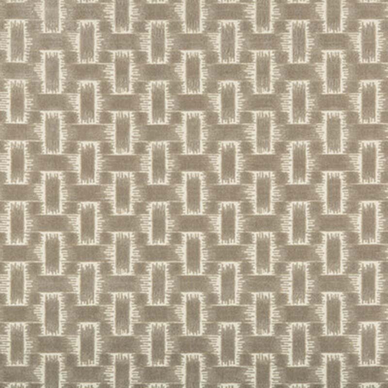 Brunschwig & Fils Chambord Velvet Smoke Fabric Sample 8020116.11.0