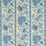 Brunschwig & Fils Montflours Print Blue Fabric Sample 8020120.5.0