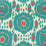 Brunschwig & Fils Mayenne Print Aqua Fabric Sample 8020125.3519.0
