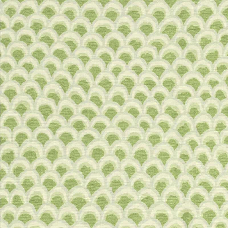 Brunschwig & Fils Pave Ii Print Kiwi Fabric Sample 8020126.416.0