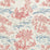 Brunschwig & Fils Valensole Print Red/Blue Fabric Sample 8022101.195.0