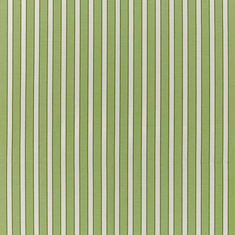 Brunschwig & Fils Rouen Stripe Green Fabric Sample 8022117.33.0