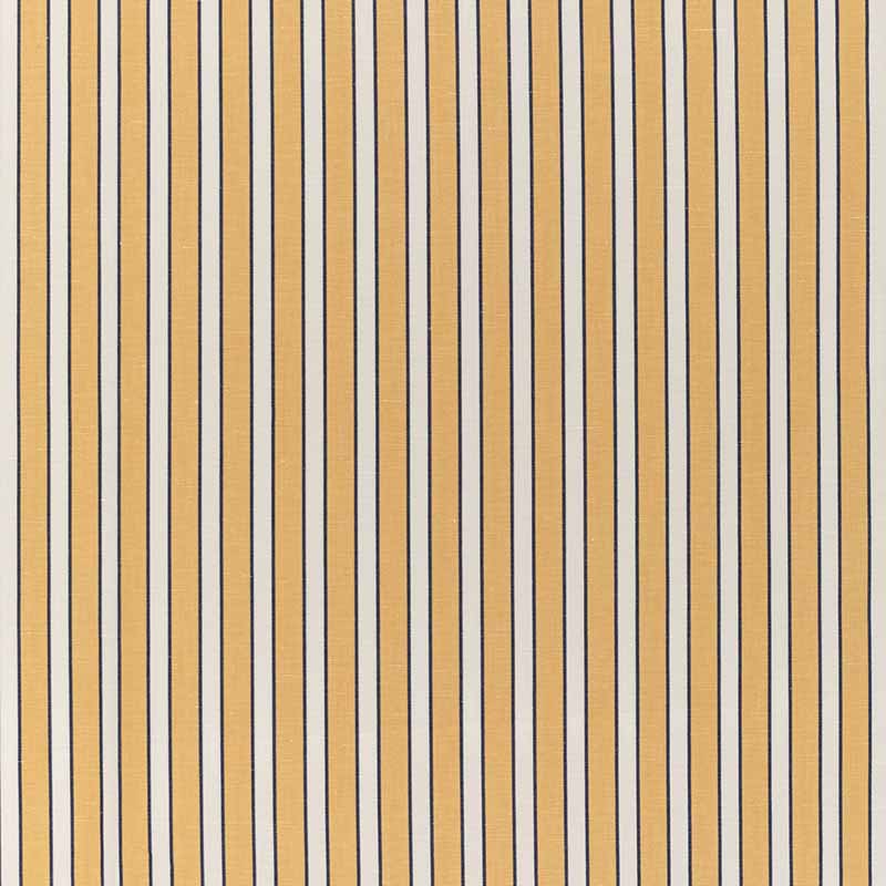 Brunschwig & Fils Rouen Stripe Yellow Fabric Sample 8022117.450.0