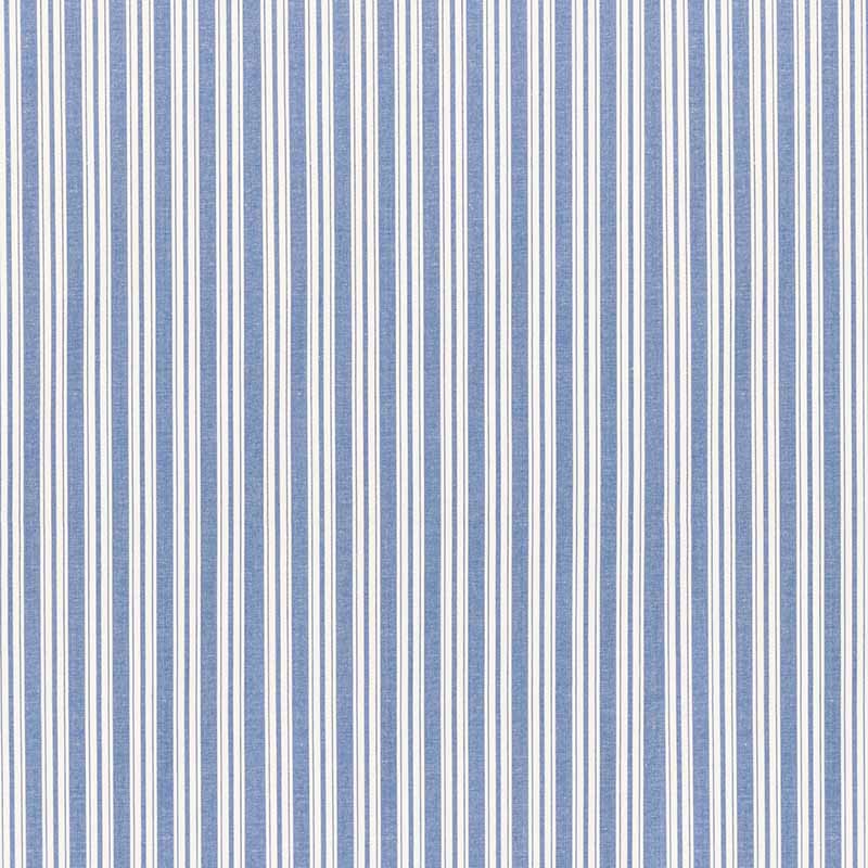 Brunschwig & Fils Selune Stripe Sky Fabric Sample 8022118.115.0