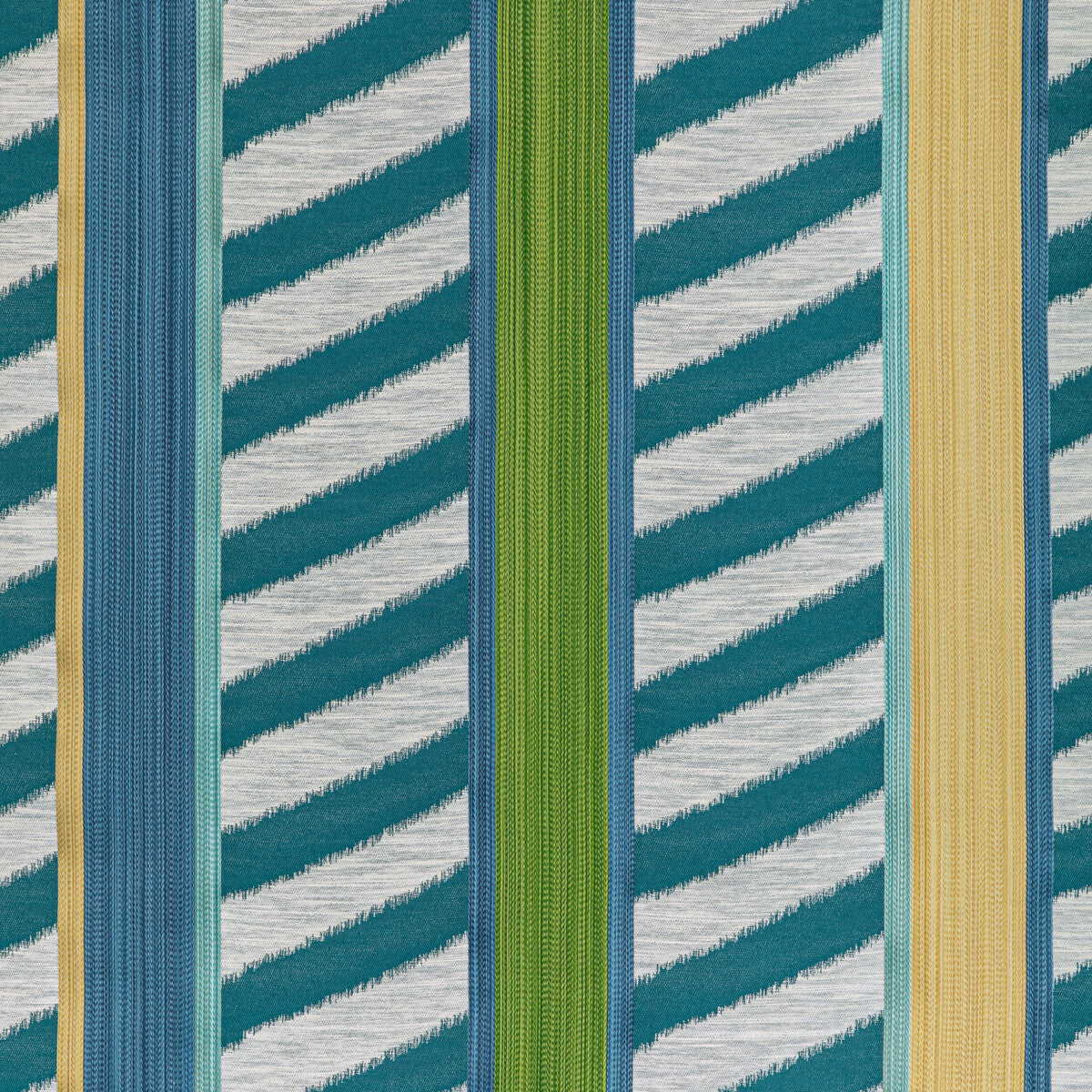 Brunschwig & Fils Mnemba Woven Teal Fabric Sample 8022133.13.0