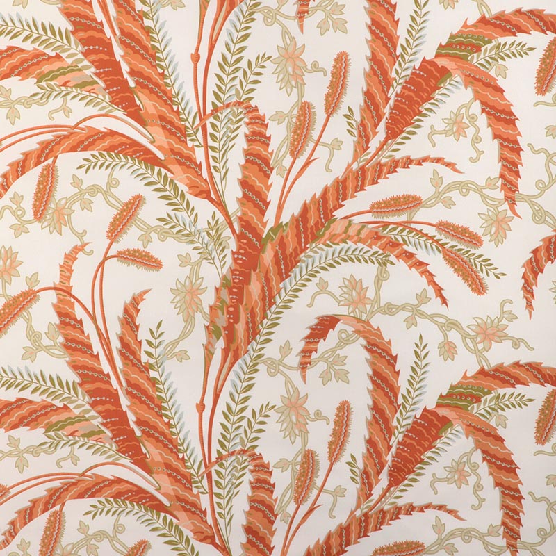 Brunschwig & Fils Vernay Print Apricot Fabric Sample 8023101.12.0