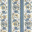 Brunschwig & Fils Lauris Print Blue/Gold Fabric Sample 8023106.54.0