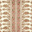 Brunschwig & Fils Visan Print Rose/Leaf Fabric 8023108.73.0