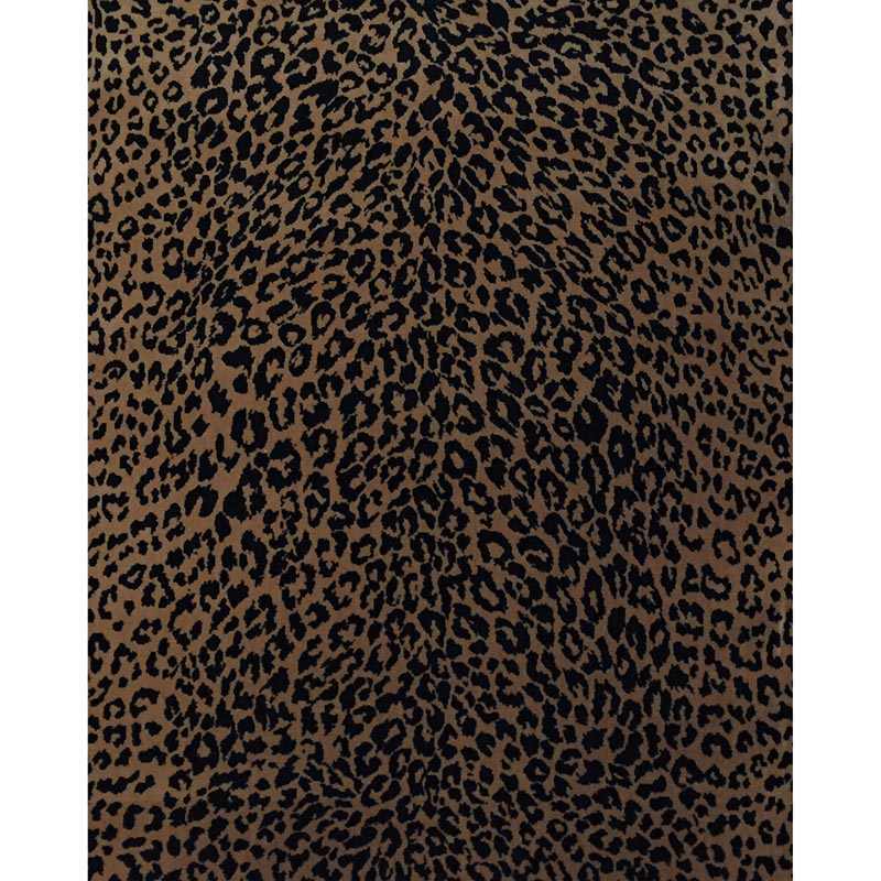 Brunschwig & Fils Madeleine'S Leopard Brown Fabric Sample 8023127.86.0