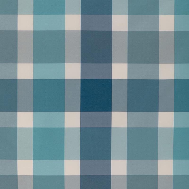 Brunschwig & Fils Verdun Plaid Sky Fabric Sample 8023148.513.0
