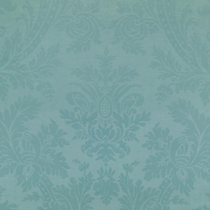Brunschwig & Fils Arnaud Damask Aqua Fabric 8023150.13.0