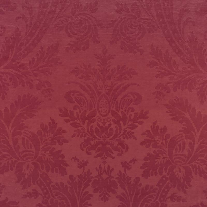 Brunschwig & Fils Arnaud Damask Red Fabric 8023150.19.0