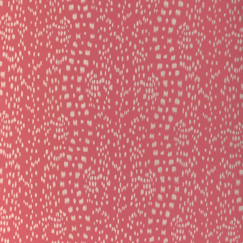 Brunschwig & Fils Les Touches Reverse Pink Fabric Sample 8024103.7.0