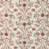Brunschwig & Fils Le Jasmin Print Spice Fabric 8024110.3524.0