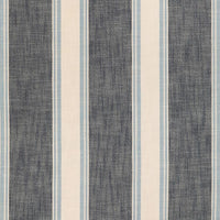 Brunschwig & Fils La Riviera Stripe Blue Fabric 8024120.55.0