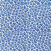 Brunschwig & Fils Guepard Print Blue Fabric 8024125.5.0