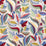 Brunschwig & Fils Carlsten Print Primary Fabric Sample 8024126.195.0