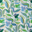 Brunschwig & Fils Carlsten Print Pool Fabric Sample 8024126.315.0