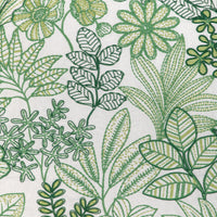 Brunschwig & Fils Woodruff Emb Leaf Fabric 8024131.3.0