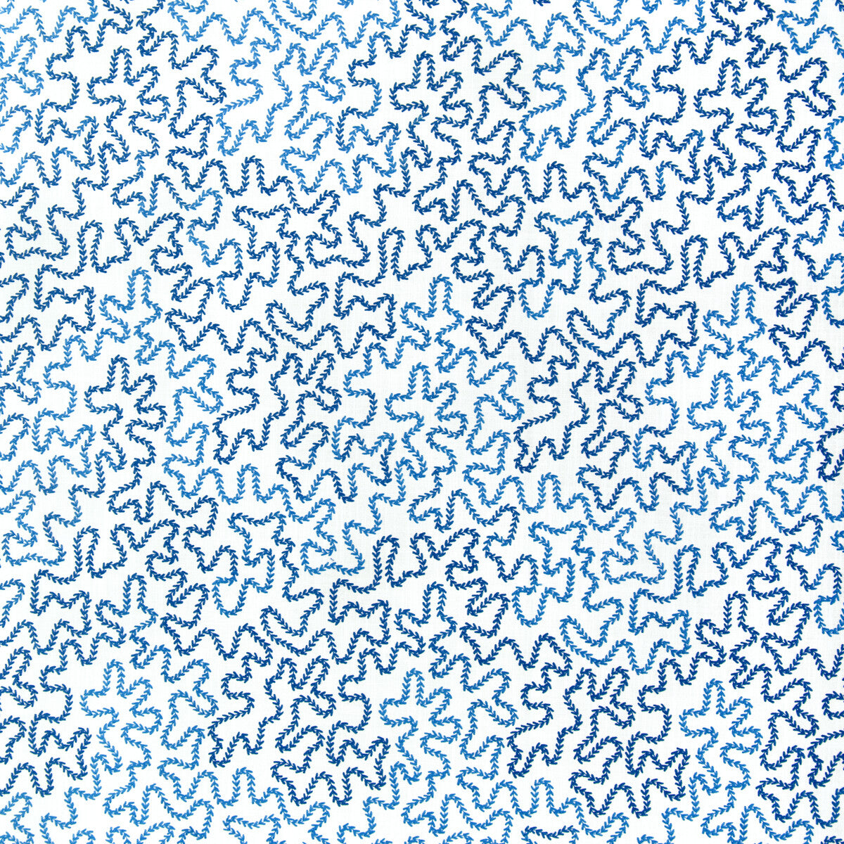 Brunschwig & Fils Bramble Emb Blue Fabric 8024132.155.0