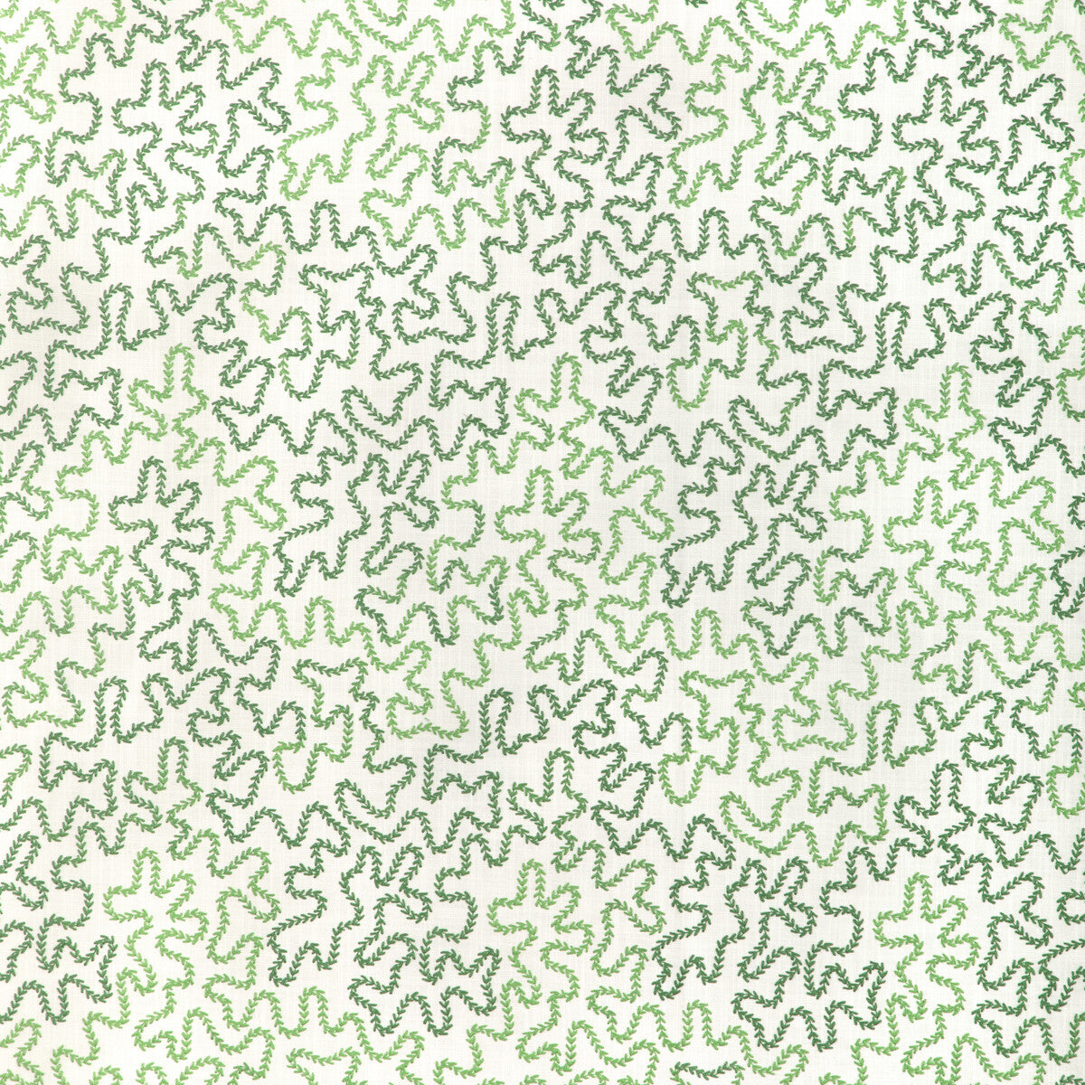 Brunschwig & Fils Bramble Emb Leaf Fabric 8024132.33.0