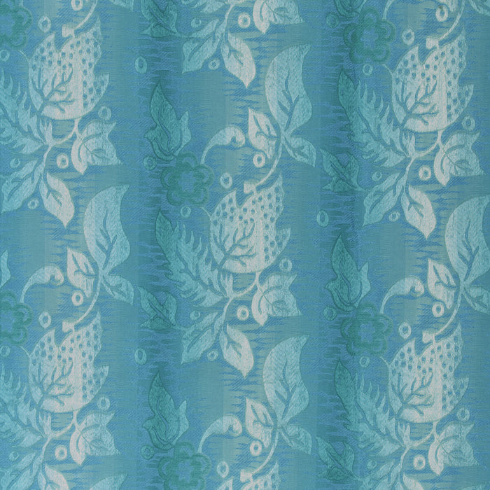 Brunschwig & Fils Primavera Brocatelle Aqua Fabric 8024140.13.0