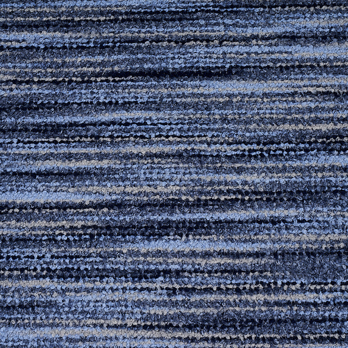Schumacher Bensley Boucle Blue Fabric Sample 80250